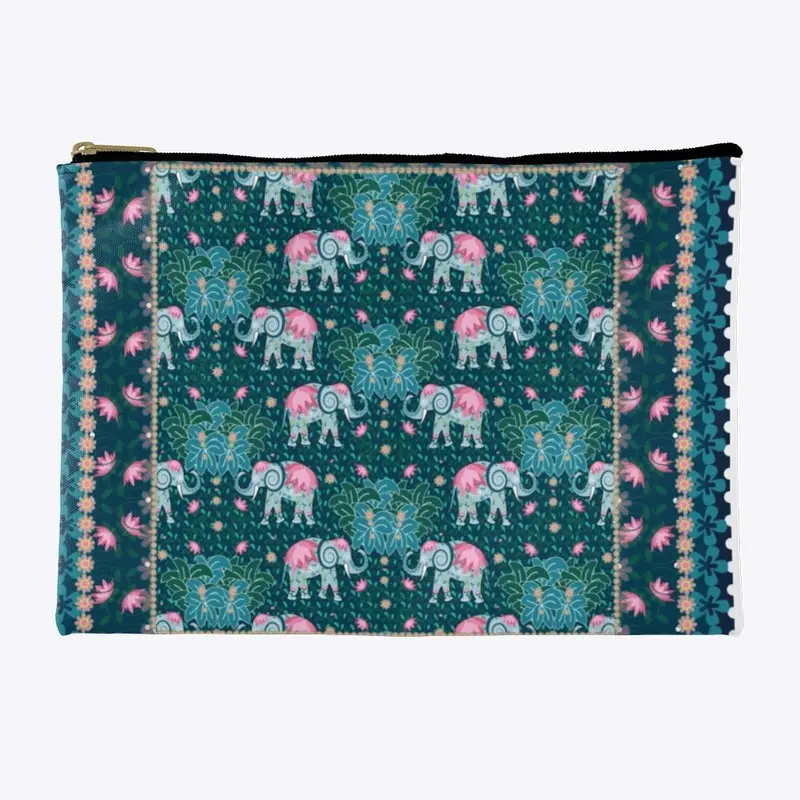 Blue Elephant Indian Style